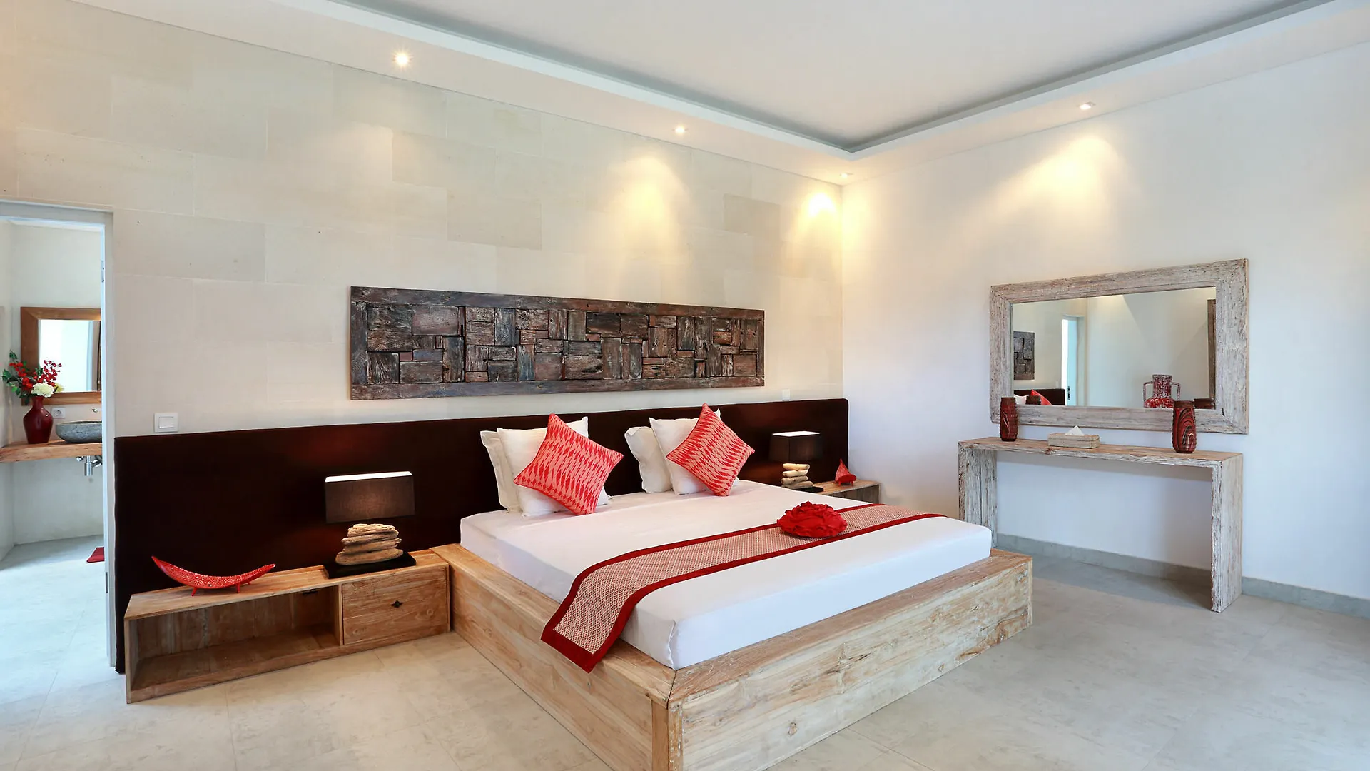 Seminyak White Design Villa Indonesia
